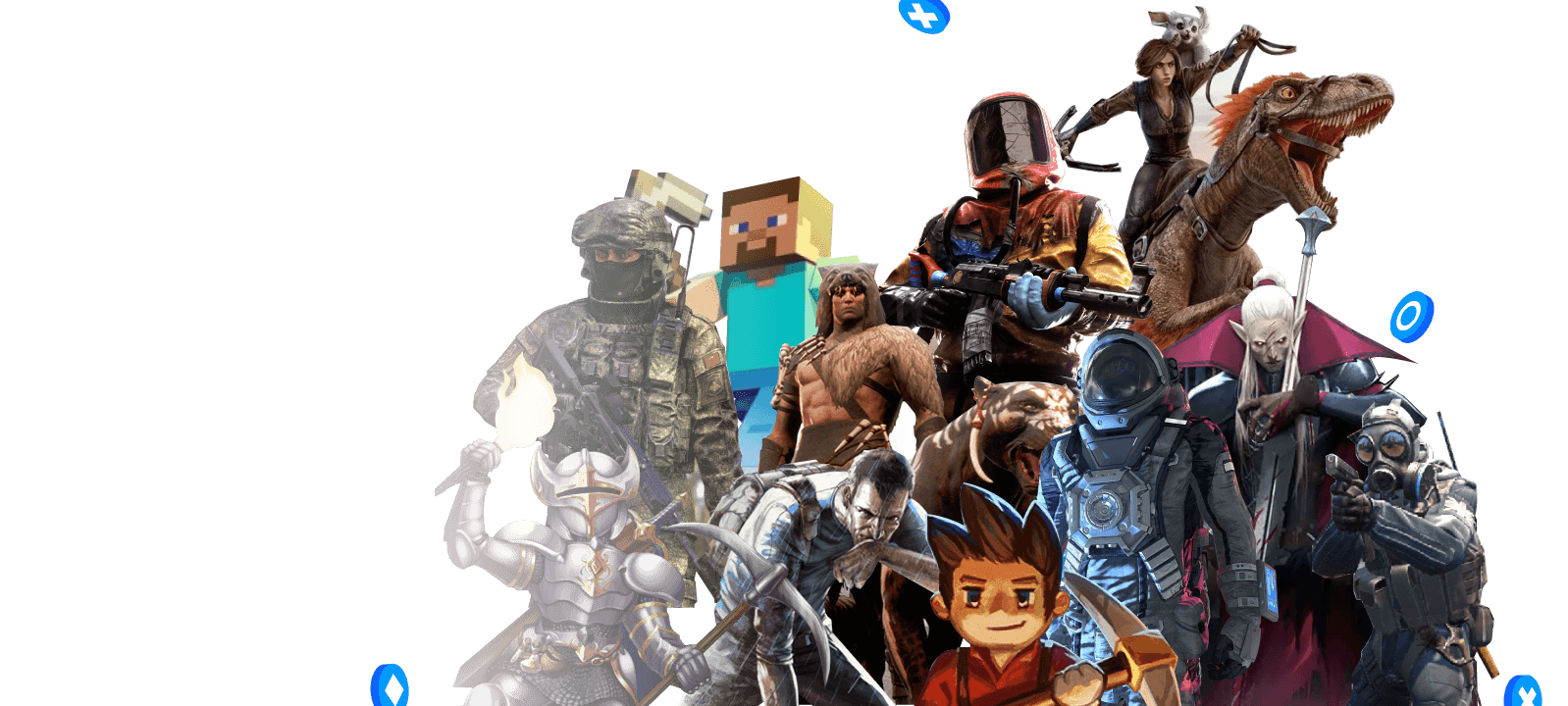 More than 100 games online immediately.